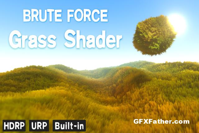 Unity Asset Brute Force Grass Shader v1.9