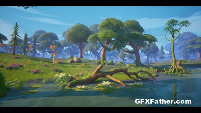 Unreal Engine Stylized Swamp Forest (4.20 - 4.27, 5.0)