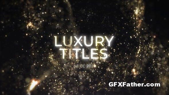 After Effects Luxury Gold Awards Titles 42445984