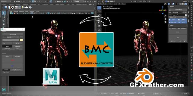 Blender Maya Converter BMC V1.0 Free Download