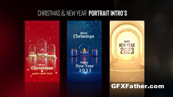 After Effects Christmas & New Year Portrait Intros 42462611