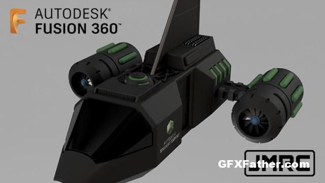 Udemy Fusion 360 Design Concept Spacecraft
