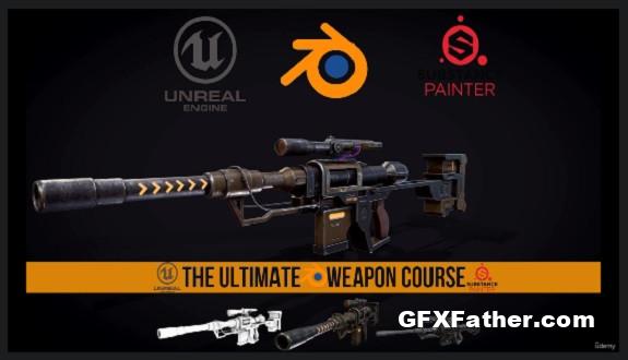 Wingfox The Ultimate weapon course (Create Sniper in Blender 3.4 )