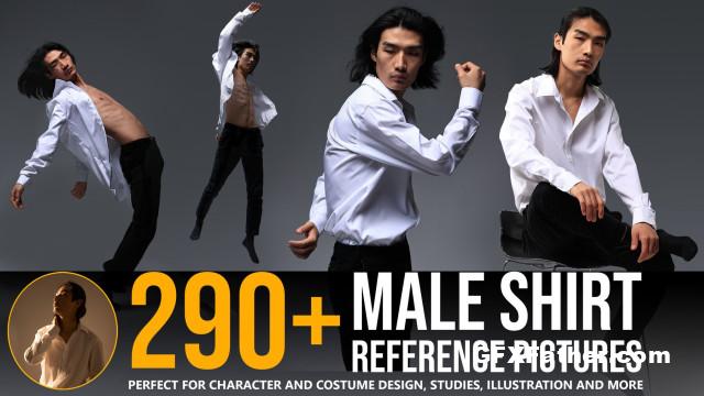 ArtStation 290+ Male Shirt Reference Pictures