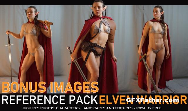 Artstation - Elven Warrior 500+ images including 360° Turnarounds +Bonus Pack