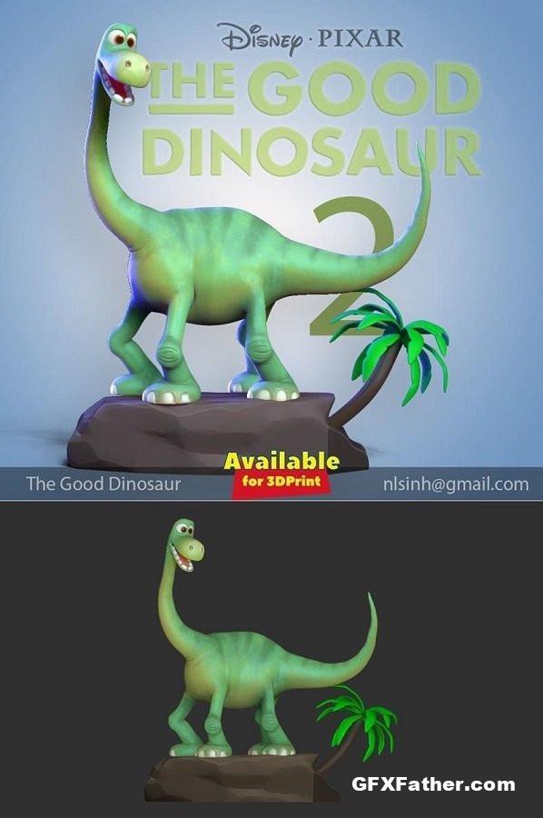 The Good Dinosaur Fanart 3D Print Model Free Download