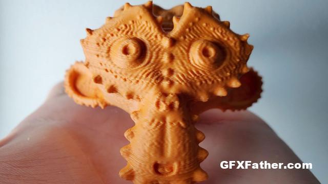 Udemy Blender For 3D Printing - Sculpting Brushes Explained (202)