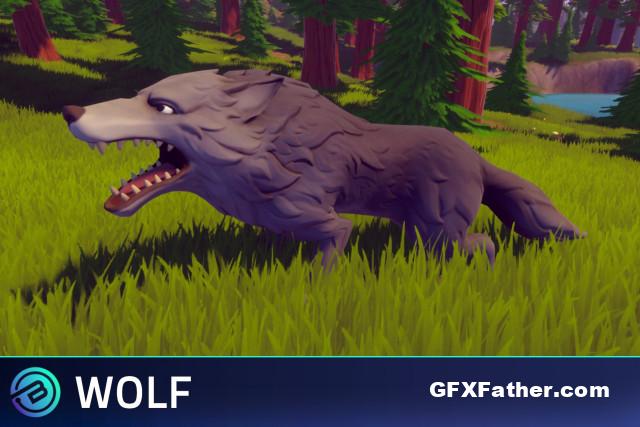 Unity Asset Stylized Wolf - RPG Forest Animal v1.0