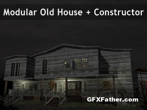 Unity Asset Modular Old House v1.0
