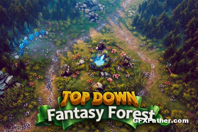 Unity Assets Top Down Fantasy Forest v1.2.0