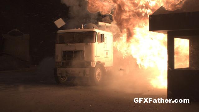 Compositing in After Effects Truck Explosion Part 2 Free Download