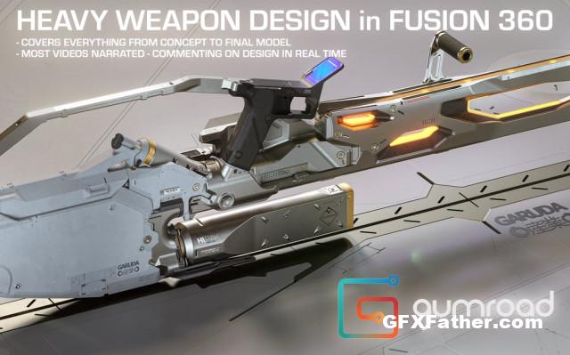 Gumroad – Heavy Weapon design in Fusion 360