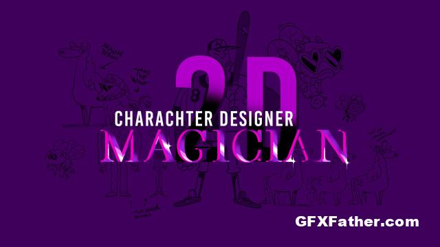 Motion Design School - 2D Character Design Magician