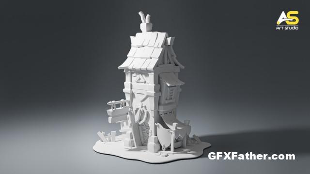 Udemy - Modeling A Game Asset Castle In Blender by Art Studio