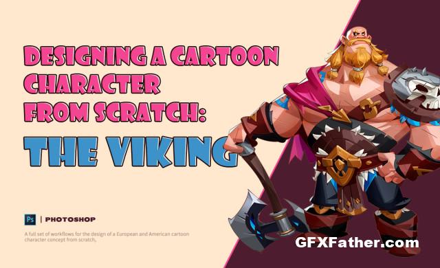 Wingfox – Designing a Cartoon Character from Scratch - The Viking