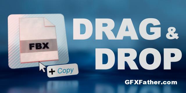Drag & Drop Import Blender Addon Free Download