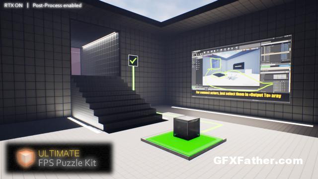 Unreal Engine Ultimate FPS Puzzle Kit (5.1)