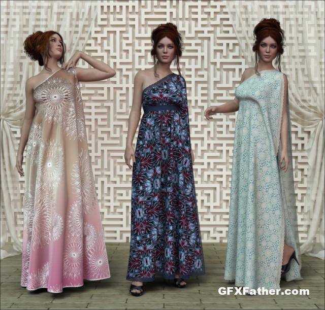 dForce Rossetti Gown for G8F Free Download