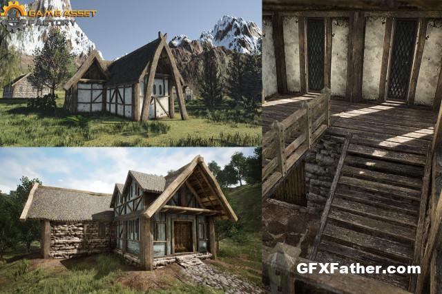 Unity Asset Medieval Houses Modular Vol 1 v1.0.1