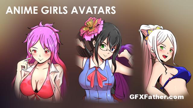 Unreal Engine Anime Girls Avatars (5.0 - 5.2)