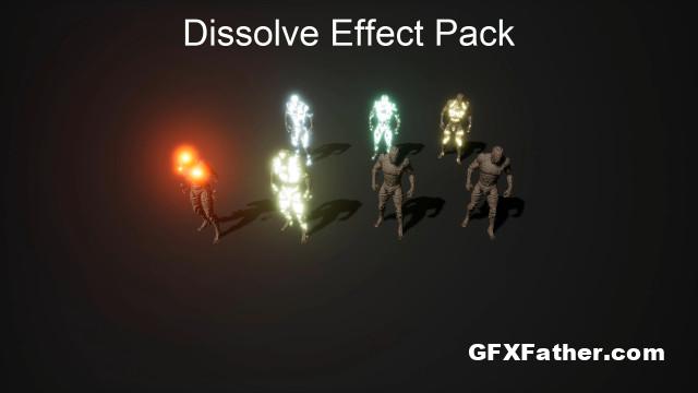 Unreal Engine Dissolve Effect Pack (4.21 - 4.27, 5.0 - 5.1)