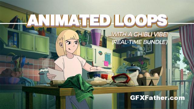 Wingfox –Animated Loops With A Ghibli Vibe【Real-time Bundle】