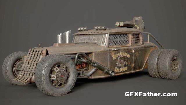 Gnomon Workshop - Vehicle Texturing In Substance Painter From Clean To Mean