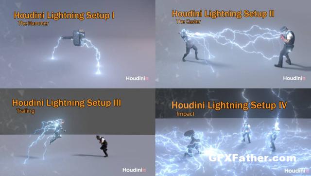 Gumroad - Houdini All combined Lightning Setups