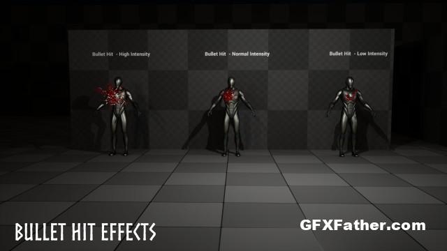 Unreal Engine Realistic Blood VFX - Niagara Blood Effects (5.0 - 5.2)