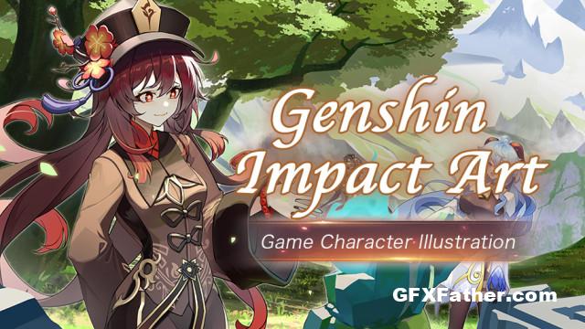 Wingfox – Genshin Impact Art-Game Character Illustration