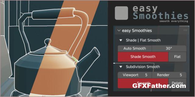 Easy Smoothies Blender Addon Free Download