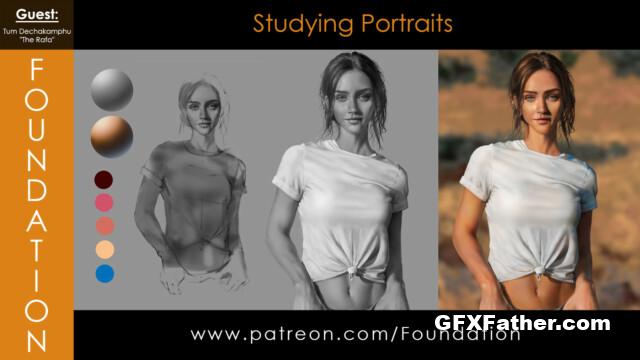 Gumroad – Studying Portraits & Sketching Characters with Tum Dechakamphu