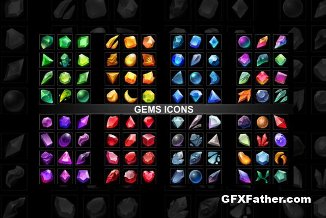 Unity Asset Gems Icons v1.0