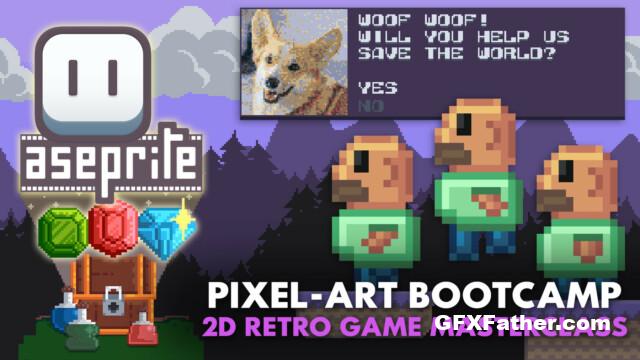 Artstation - 3D Tutor - Pixel art Bootcamp Complete 2D Retro Game Masterclass