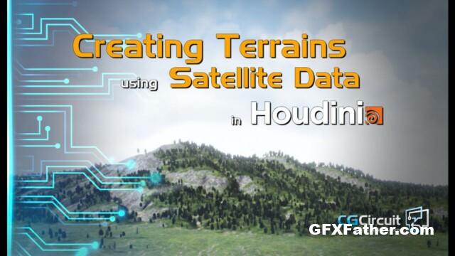 CGCircuit - Terrains using Satellite Data in Houdini