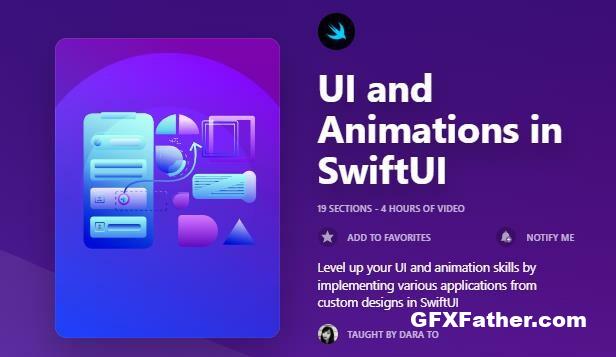 DesignCode - UI and Animations in SwiftUI
