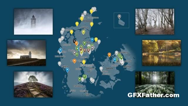 Gumroad - Denmark Landscape Photography Google MY MAPS map