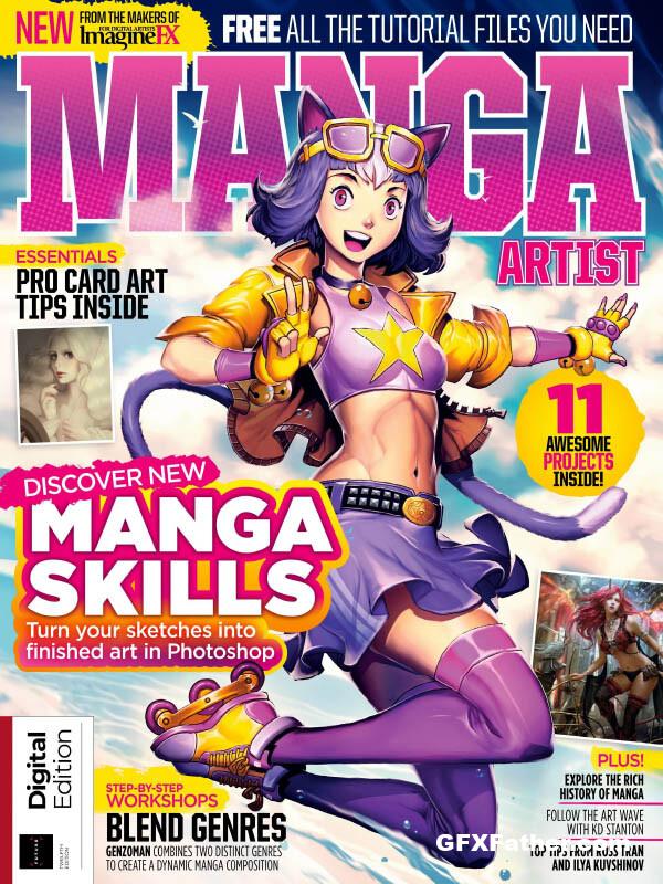ImagineFX Manga Artist 12th Edition 2023 Pdf Free Download