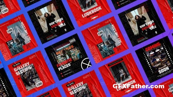 Irides Urban Grunge Media Posts 49880348 After Effects Template Free Download