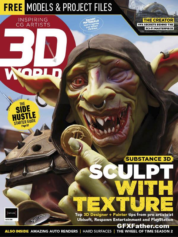 3D World UK Issue 308 2024 Pdf Free Download