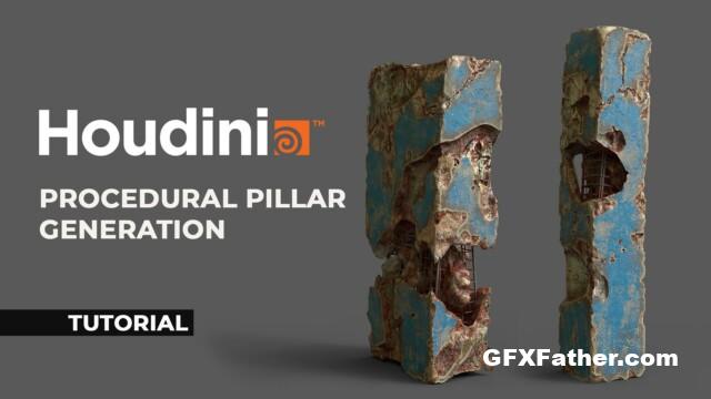 CGCircuit - Houdini Tutorial Procedural Pillar Generation