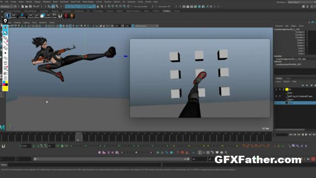 The Gnomon Workshop - Animating First and Third-Person Shooter Attacks for Games