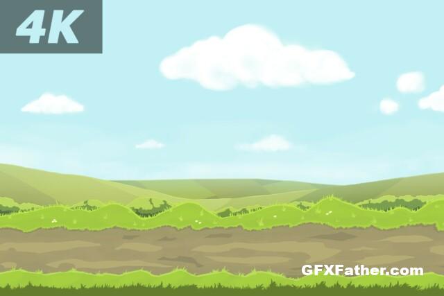 Unity Asset Hand painted - Parallax Background 1 v1.0.2