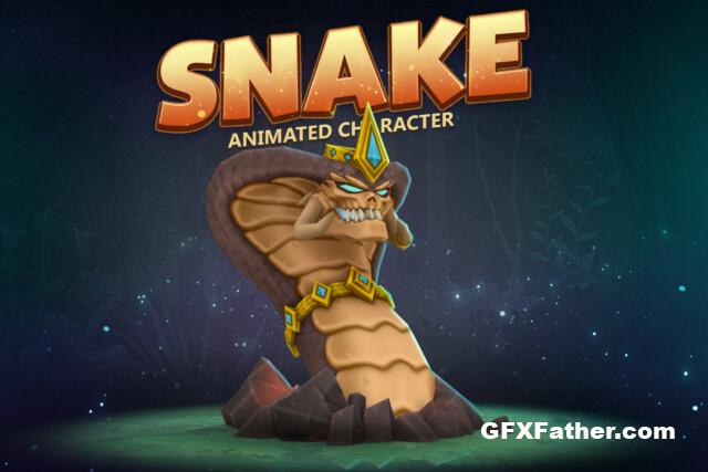 Unity Asset Snake animated character v1.0