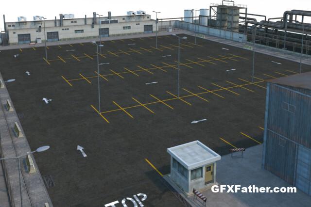 Unity Assets Factory Parking - Scene v1.4