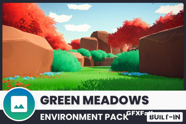 Unity Assets Green Meadows - Stylized Environment Built-in v1.0