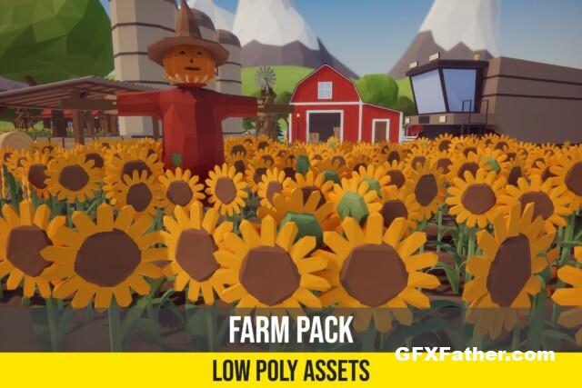 Unity Assets Low Poly Farm Pack v1.12