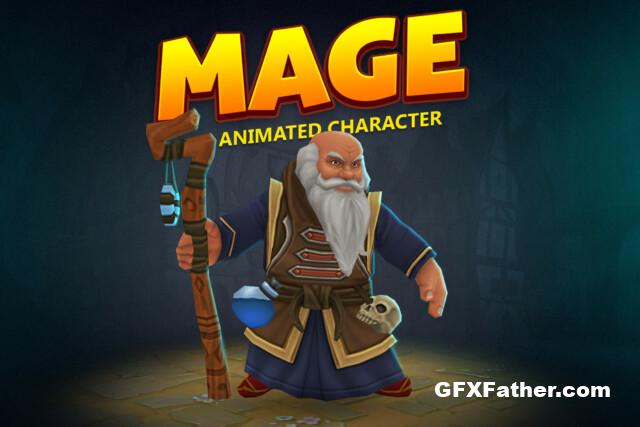 Unity Assets Mage animated character v1.0