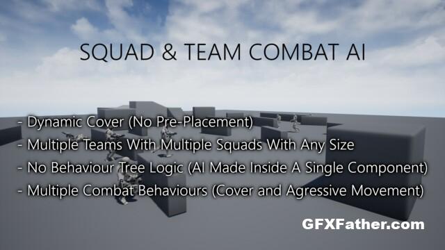 Unreal Engine Squad & Team Combat AI v4.26+