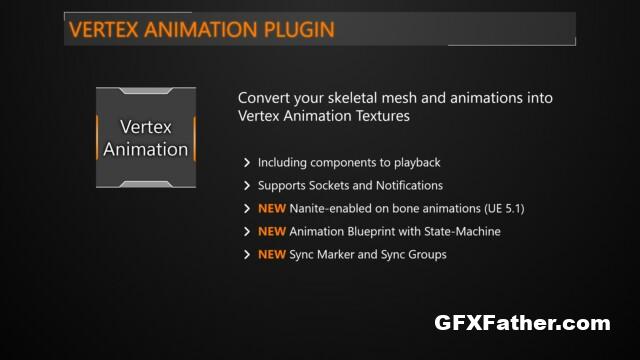 Unreal Engine Vertex Animation Manager 5.2